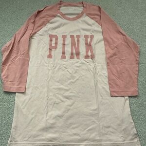 PINK Victoria's Secret -Women’s 3/4 sleeve Shirt. Women’s Size Medium